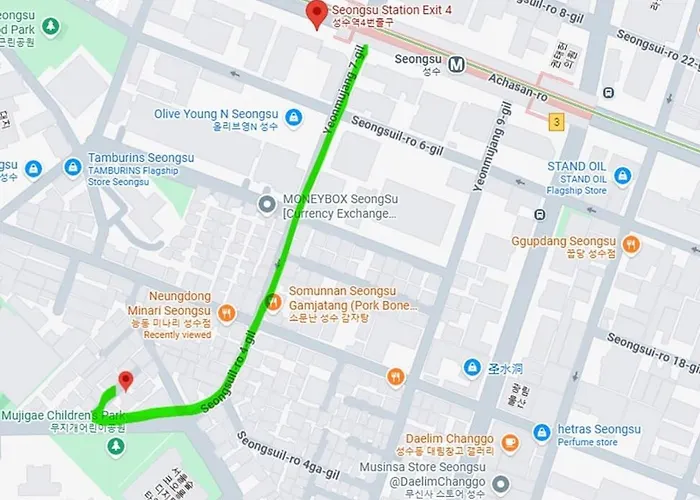 Apartamento New 7 Minute Walk From Seongsu Station, Forest, Yeonmujang-gil, Olive Young N Seul